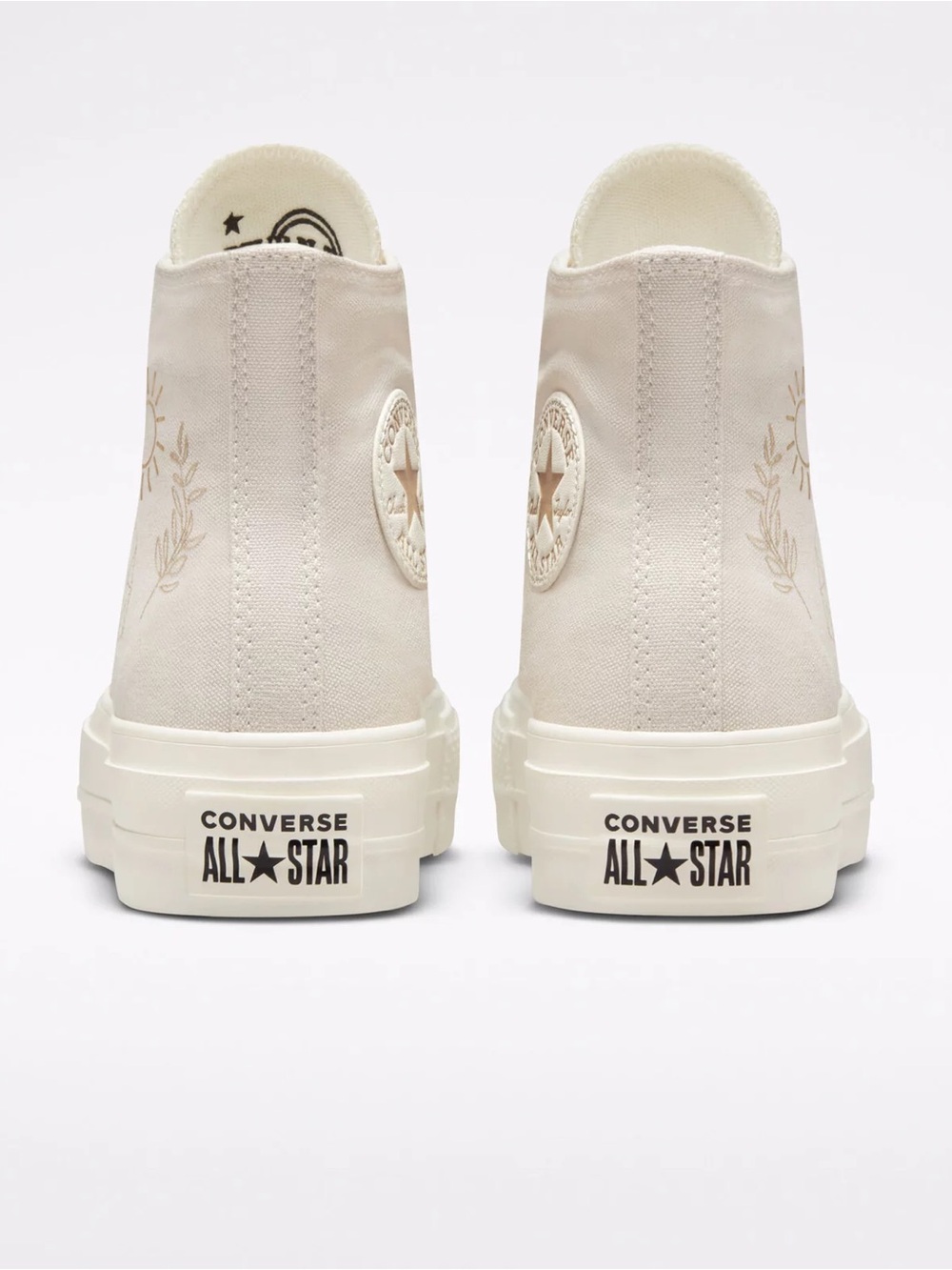 Chuck Taylor All Star Lift Platform Golden Elements NEW - Picture 4 of 4